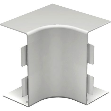 OBO Bettermann Tapa de ángulo interno 60x130mm Cloruro de polivinilo blanco puro RAL 9010, 6192041
