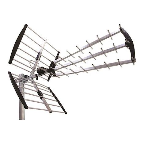 antenne - uhf - triple 67 elts lte5g - evicom b536705g