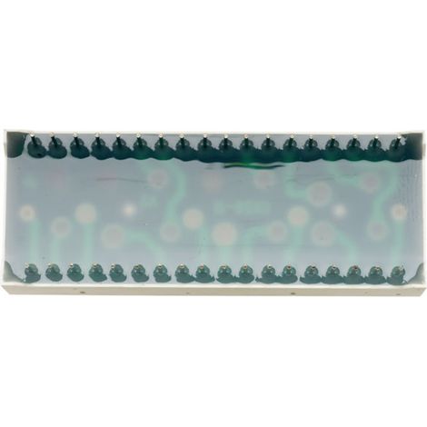 Kingbright 7-Segment-Anzeige Grün   2.2 V  CC56-11GWA
