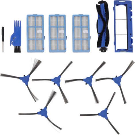 Kit de Brosses et Filtre pour Aspirateur Bagotte BG600, Pièces de Rechange Accessoires (1/5)