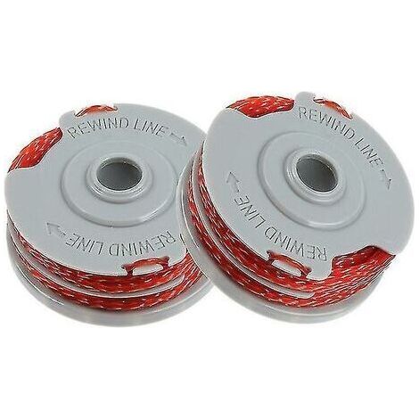 CREA 2 X Spool and Line Trimmer for Flymo Contour 500 Power Plus 500 and 500xt (1/4)
