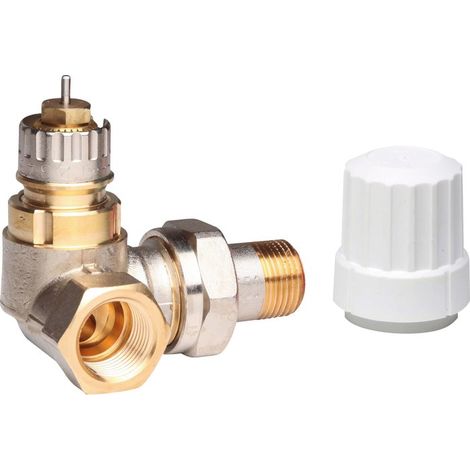 Danfoss – Corps de réglage RA-IN angle à gauche – Préréglage intégré pour équilibrage précis – Haute précision pour circulation optimale (1/6)