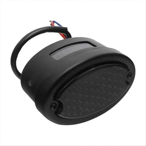 Feu arrière de frein rétro à LED 12V pour chopper () (1/2)
