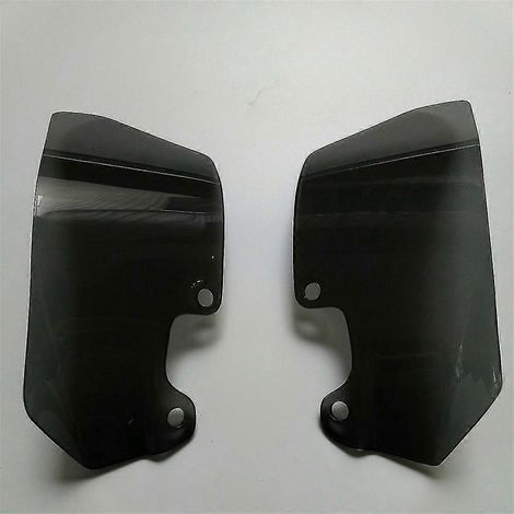 Panneaux latéraux de ventilation transparents/fumés pour pare-brise de moto R1200GS 2004-2012 - Noir (1/5)