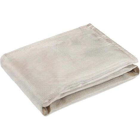 Tapis de foyer - Couverture ignifugée 99 x 99 cm pour foyer (1/5)
