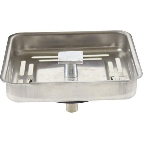 Tappo anti-intasamento a maglia quadrata per lavello da cucina, bagno, vasca da bagno, 78 mm