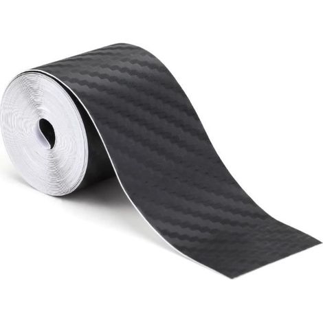 Film Autocollant Adhésif en Fibre de Carbone, 3CM ×300CM Bandes de Fibre de Carbone Anti-Rayures Film, DIY Décoration Film Voiture (1/4)