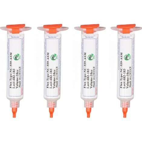 Kit de 10 seringues XeredEx 559 10cc, pâte à souder sans nettoyage pour réparation BGA de téléphones mobiles et ordinateurs, flux fluoré inclus, outil de maintenance électronique. (1/5)