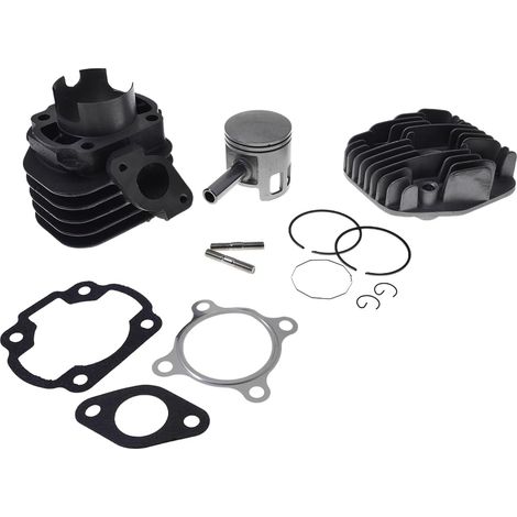 Kit Cylindre 70cc, Alésage 47,6mm, Axe 12mm, Pour Scooter 50cc
