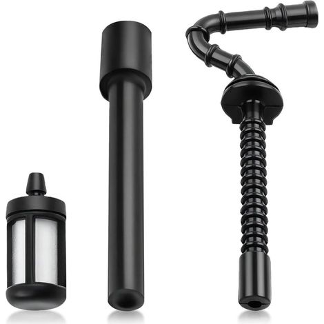 Kraftstoffschlauch- und Filterset für STIHL MS250/MS230/MS210/026, komplettes Kraftstoff- und Filterset mit Impulsschlauch, langlebiges und einfach zu ersetzendes Zubehör für STIHL Kettensägen (1/5)