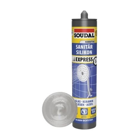 Soudal Sanitär-Silikon Express manhattan 300 ml Dichtmaterialien