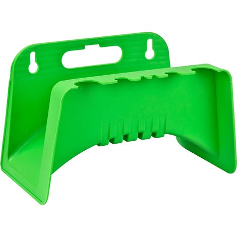 Kunststoff Wandschlauchhalter Wand Schlauchhalter Gartenschlauchhalter grün (1/4)