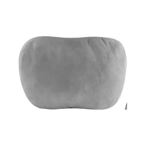 Poggiatesta e supporto lombare, design ergonomico, fodera removibile, 4 (1/2)