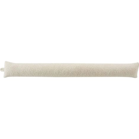Boudin Bas de Porte Bouclette "Wooly" 80cm Naturel (1/3)