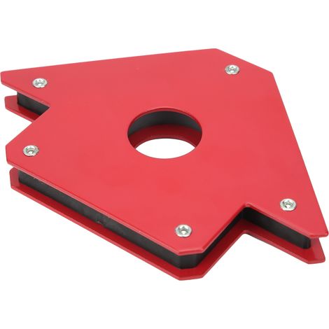Lot de 2 Gabarits de Soudure Magnétiques en Acier Laminé à Froid, Positionneur d'Angle Multifonctionnel pour Soudage (1/5)