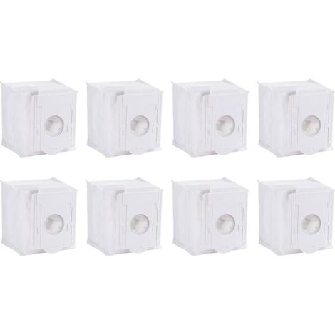 Pack of 8 replacement bags for Samsung VCA-ADB90 vacuum cleaner (Jet 70, 75 and 90 cordless vacuum cleaners), base cleaning station, accessories for powder and replacement bags.