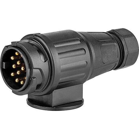 KFZ Anhänger-Stecker 13-polig 12 V Kunststoff
