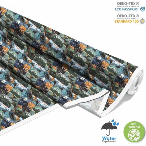 TESSUTI DECORATIVI PER ESTERNI OXFORD - Motivo Adventure I DX679 (1/5)