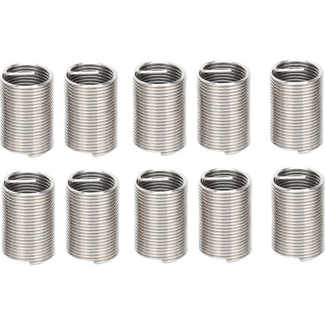 Lot de 10 inserts filetés mâles et femelles réducteurs, outil de réparation, fixation en acier inoxydable M16x1,52,5D