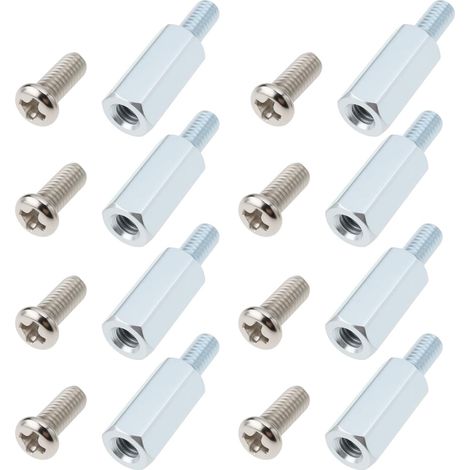 8 M4x15 Hex Head Screws + 8 M4x10 Hex Head Screws for VESA Mount Screen Compatible with Samsung (1/5)