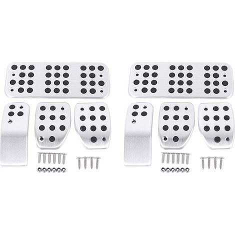 2 plaques de butée de pédale d'accélérateur modifiées Ttcr-II compatibles avec les modèles 207, 301, 307, 208, 2008, 308, 408 CC/C3, C4/3, 4, 6, DS3, DS4, DS6 (1/2)
