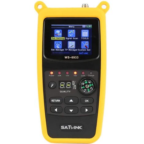 WS-6933 Détecteur de satellite numérique DVB-S2 FTA en bande C et Ku (1/5)
