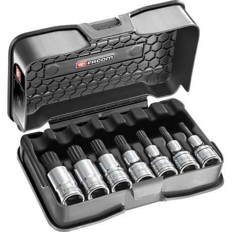 Facom Steckschlüssel-Set 1/2Z XZN M6-M18 (1/2)