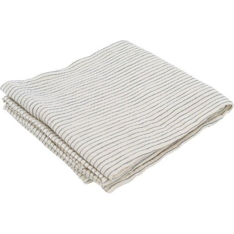 Maxi lange imprimé gaze de coton doux Gris clair 100x100 cm (1/2)
