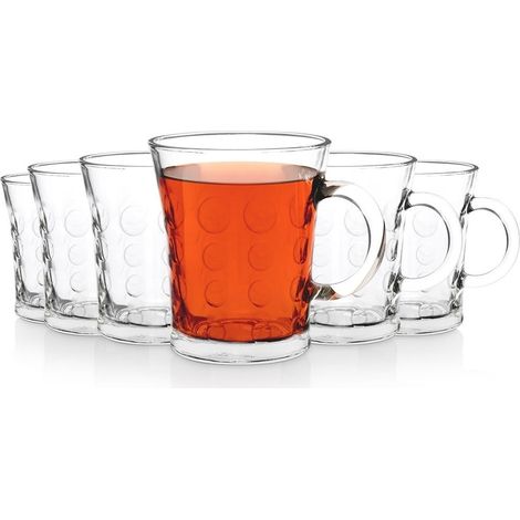 bicchieri in vetro 6 pezzi CIRCLES 280ml (1/5)