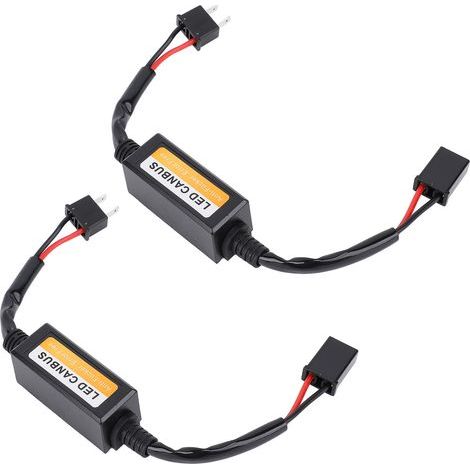 Décodeur de phare LED H7, 2 pièces, résistant à l'eau, Plug and Play, Anti-scintillement, erreur Canbus (1/5)