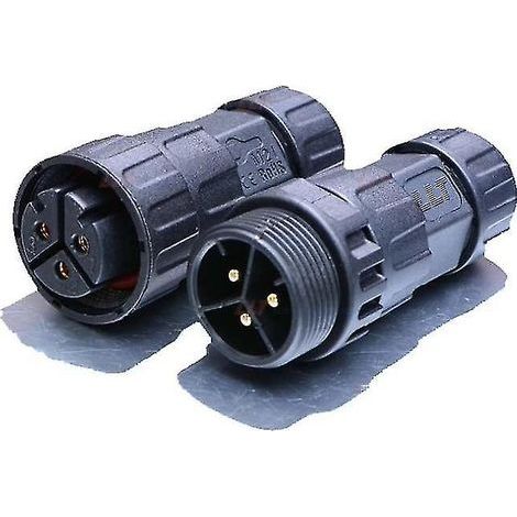 3-poliger weiblicher Stecker M25 (männlich oder weiblich) für Mikro-Wechselrichter der Sg-Serie (1/5)