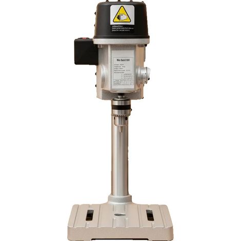 Mini taladro de columna, velocidad ajustable, diseño portátil, enchufe europeo de 220V-240V. (1/5)