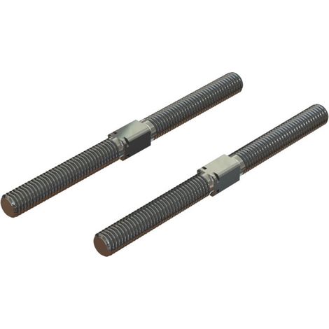 Steel Turnbuckle M8x105mm Silver (2)