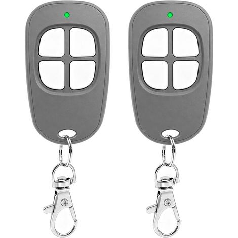2 x AAM0049 AAM0085 AAM0121 Telecommande Portail, 433,92 MHz Télécommande Compatible avec SCS Sentinel, 4 canaux Bip Portail Porte De Garage (1/5)