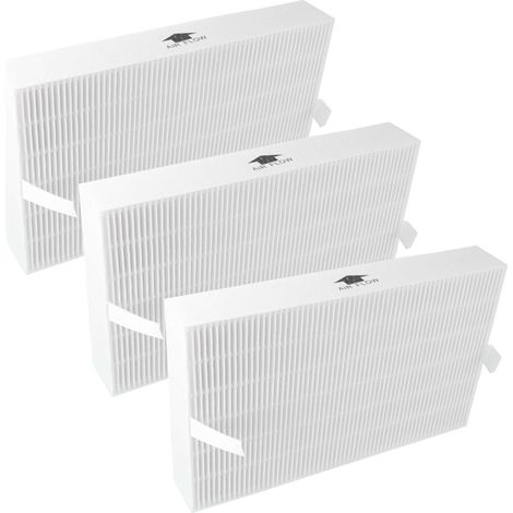 vhbw 3x Filtro H11 compatible con Honeywell HPA-300 (3x), HPA105TGT, HPA-204 (2x), HPA-200 (2x) purificador aire - Filtro de repuesto