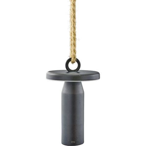 L'Arcolaio Lampada Touch Hat Gancio 160 x 240 Mm Nera