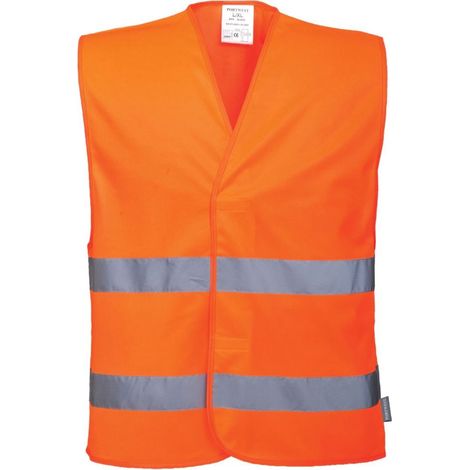 GILET ALTA VIS. PORTW. ARANCIOXXL/3XL