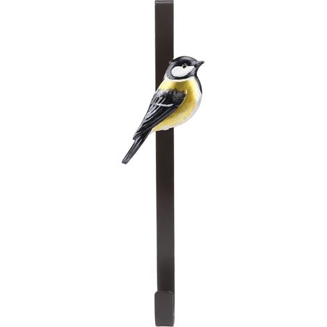 Türhängerhaken für Türkränze, Metall, Schmiedeeisen, Vogelform, Vintage-Landhausstil (1/5)