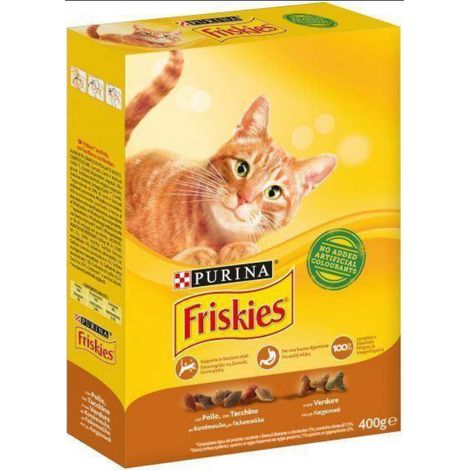 Friskies Gatto Crocchette Pollo e Tacchino 400 gr Purina (1/2)