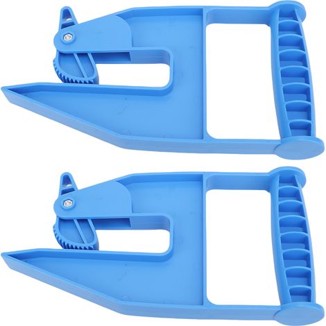 Lot de 2 outils de déplacement de tapis robustes en plastique ergonomique, avec poignée de préhension pour salle de sport de ranch. (1/5)