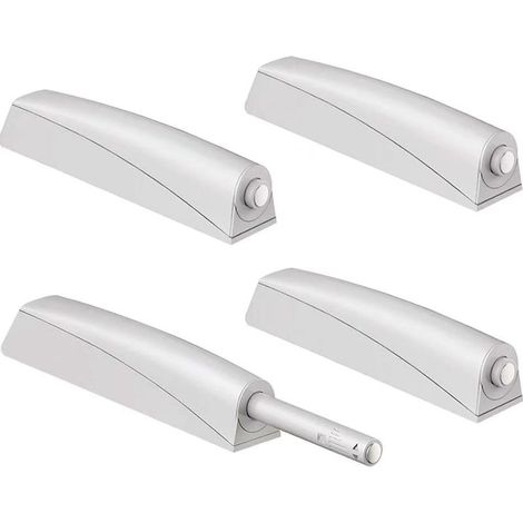 Magnetischer Schiebetürverschluss für Schränke, Jiayi 4 Stück, Magnetischer Schiebeverschluss, Magnetischer Türschließer für Schränke, Schiebetürsystem, Schubladendämpfer (1/5)