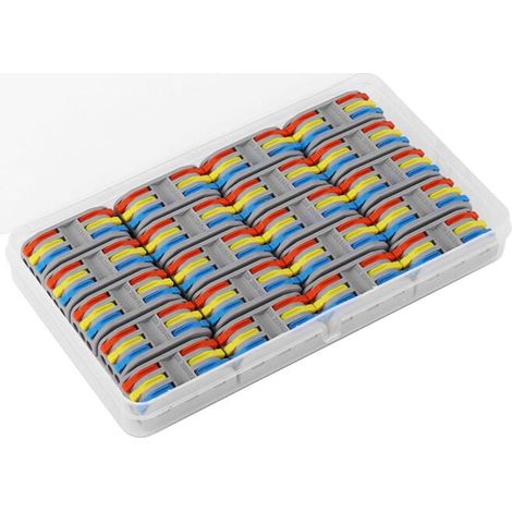 20 Pcs 11 28 AWG PCT-2-3 Câble électrique Connecteur de câblage rapide Bornier conducteur,DUBUNS (1/4)