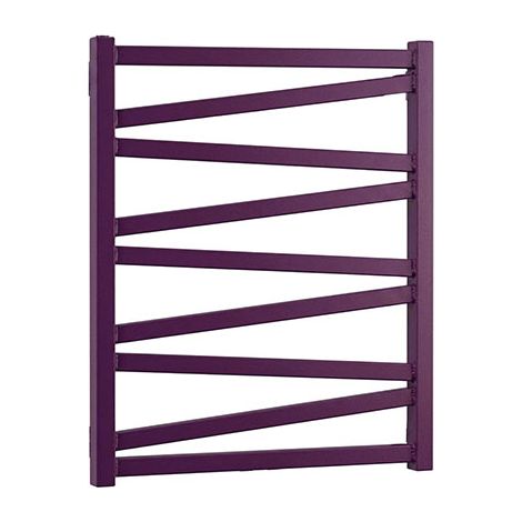 Sèche-serviette eau chaude violet pourpre de 1230mm de haut 400mm de large - Watt - VIP990/600SX4007 (1/5)