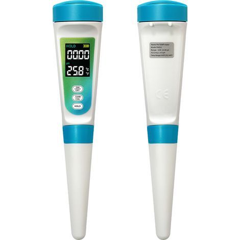 pH-Meter für Lebensmittel mit Temperaturmessung – pH-Tester für Teig, Käse, Fleisch und Obst (1/5)