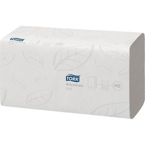 Asciugamano Tork Xpress® 120398 2-strati, Qualità Avanzata, bianco L.ca.256 mm x B.ca.212 mm 3