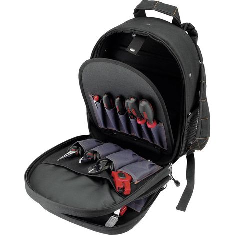 Cimco 170420 pour électricien Sac à dos à outils équipé (1/2)