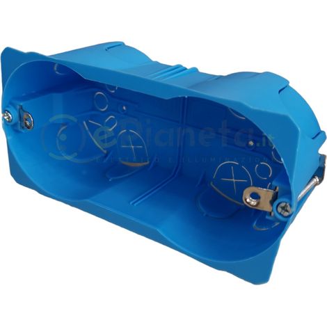 Cassetta di derivazione per cartongesso 503 504 506 507 da incasso a parete 3 4 6 7 moduli 4 Moduli