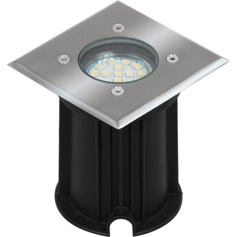 Smartwares 01.586.20 Lampada da incasso per esterni GU10 LED (monocolore) 3 W Argento (1/4)
