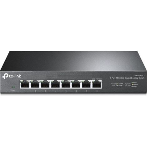 TP-Link TL-SG108-M2 - 8-Port 2,5G Gigabit Ethernet Switch (1/3)