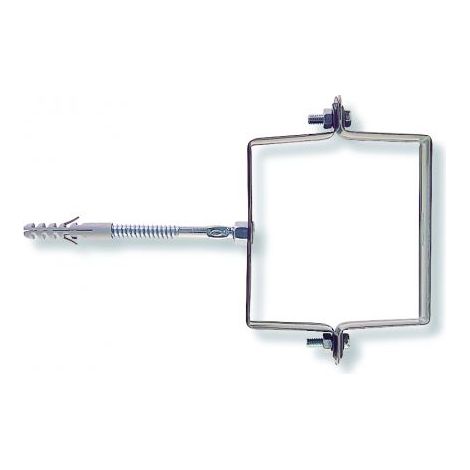50PZ COLLARE PER SCARICHI PLUVIALI SCP-V quadro mm. 80x80